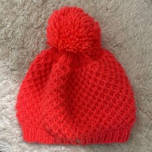 Hot pink spyder hat